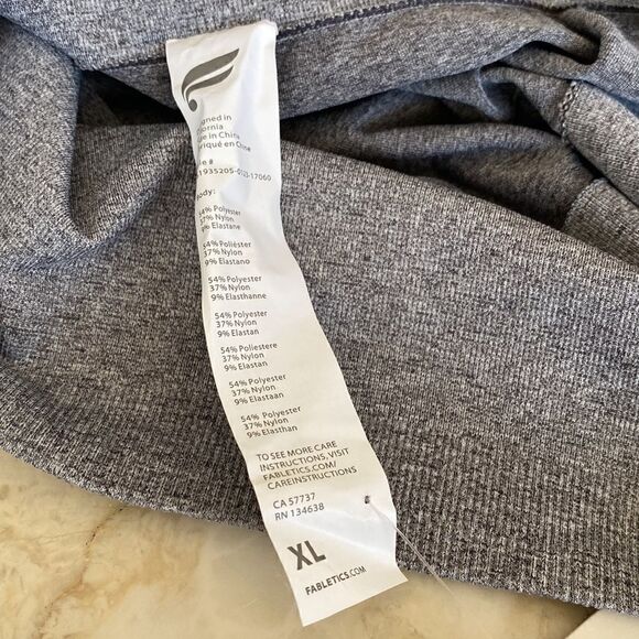 Fabletics Sync High-Waisted Perforated 7/8 Performance Running Fitness Tights XL - Picture 6 of 7